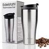 Thermobecher Edelstahl Kaffeebecher to go Becher 380ml - Produktbild-Vorschau 2