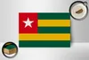 Holzschild Flagge Togos 18x12 cm Flag of Togo Dekoration Produktbild-Vorschau 3