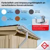 INEFA Dachrinnen Set PVC, NW83 / 83mm Kastenrinne 6m Grau, Produktbild-Vorschau 8