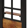 Hochbett mit Fensterdesign, Sicherheitsgeländer und offener Produktbild-Vorschau 7