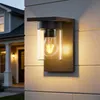 EDISHINE Wandlampe Außen, Wandleuchte mit Klarglas, IP44 Produktbild-Vorschau 1