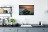 MuchoWow® Poster Meer - Sonne - Steine 90x60 cm - Produktbild-Vorschau 3