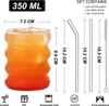Sada 4 sklenic na pití ALINK s žebrováním 350 ml a Náhled obrázku produktu 2