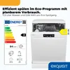 Exquisit Geschirrspüler GSP9114-450D weiß | 14 Maßgedecke | Produktbild-Vorschau 2
