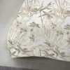 Fleuresse Halbleinen Bettwäsche 200x200 Gräser Blätter Produktbild-Vorschau 5