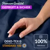 EllaTex Premium Mikrofaser Bettwäsche 155x220 + 80x80 cm – Produktbild-Vorschau 5