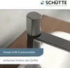 SCHÜTTE umyvadlová baterie NEW YORK matný grafit Náhled obrázku produktu 13