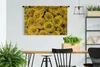 MuchoWow® Wandteppich Wandbehang Rosen - Gelb - Produktbild-Vorschau 2
