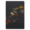 MuchoWow® Mauspad Mousepad Kräuter - Schwarz - Gewürze - Produktbild-Vorschau 1