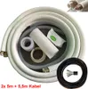 24er 2x5m isolierte Kupferleitungen 3/8" + 5/8" Zoll Produktbild-Vorschau 1