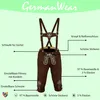 Damen Trachten Kniebundhose Jeans Hose kostüme mit Produktbild-Vorschau 6