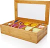 Lumaland Cuisine Teebox aus Bambus mit 10 Fächern ca. 36,7 Produktbild-Vorschau 10