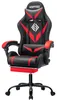 Herná stolička Hoffree, ergonomická, s masážnou funkciou (2 Náhľad obrázku produktu 12