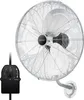COSTWAY Ventilateur mural industriel 56cm, Ventilateur 85° Voir les images du produit 1