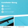 COSTWAY 300x120x5cm Weichbodenmatte, Gymnastikmatte Produktbild-Vorschau 4