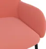 vidaXL Esszimmerstühle 2 Stk. Rosa Samt Produktbild-Vorschau 7