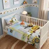 Baby Bettwäsche 100 x 135 cm süße Bettwäsche "Baustelle" Produktbild-Vorschau 8