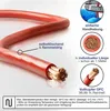 EBROM® - Batteriekabel Aderleitung ROT H07V-K 10 mm² - KFZ Produktbild-Vorschau 2