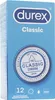 Durex Classic, Männliches Kondom, Transparent, Latex, 52 Produktbild-Vorschau 11