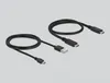 DeLOCK 11477 Tastatur/Video/Maus (KVM)-Switch Schwarz Anteprima dell’immagine prodotto 3