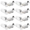 8x CAT7 CAT6 CAT6A Netzwerkstecker RJ45 Stecker vergoldete Produktbild-Vorschau 1