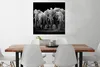MuchoWow® Poster Elefant - Schwarz - Weiß - Tiere 75x75 cm Produktbild-Vorschau 2