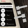 DOMINO Türgriff Drückergarnitur WC - Badezimmer Set | Produktbild-Vorschau 5
