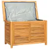 vidaXL Gartenbox mit Beutel 90x50x58 cm Massivholz Teak -  Produktbild-Vorschau 15