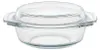 Simax Glasschüssel rund mit Deckel Backofenform Produktbild-Vorschau 3
