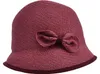 Seeberger rollbare Glocke Strohhut mit Aufschlag UV-Schutz 80 in rot