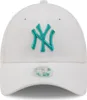 New Era Women 9Forty Cap MLB New York Yankees white/aqua Produktbild-Vorschau 2