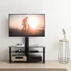 Półka TV RFIVER, szklany stolik TV, stojak TV na telewizory Podgląd zdjęcia produktu 2