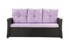 Cuscini per divano da giardino in polyrattan viola | Anteprima dell’immagine prodotto 11