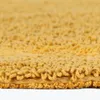 HOMESCAPES Runde Battematte senfgelb 80 cm aus 100% Produktbild-Vorschau 4
