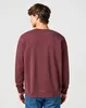 WRANGLER Herren, Sweatshirt CREWNECK SWEAT SHIRT, XL, Rot, Produktbild-Vorschau 2