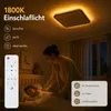 24W LED Deckenleuchte mit Nachtlicht 3200LM - 1800K Produktbild-Vorschau 4