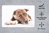 MuchoWow® Mauspad Mousepad Liegender Hund Fotodruck 27x18 Produktbild-Vorschau 2