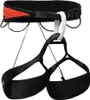 Klettergurt "Airnet Harness" von Black Diamond; schwarz mit orangefarbenen Akzenten; für Damen. Produktbild-Vorschau