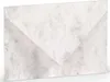 Briefhülle Paperado C7 SF grau marmora RÖSSLER 81x114mm Produktbild-Vorschau 1