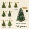 Albero di Natale artificiale FairyTrees 180cm in pino con Anteprima dell’immagine prodotto 7