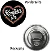 Konfetti im Herzen Magnet mit Flaschenöffner Produktbild-Vorschau 2