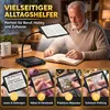 Lupe, Stehlupe, Desktop 10-fache Lupe mit LED-Licht, Produktbild-Vorschau 4