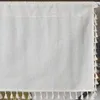 Minimalistické lněné záclony, hotové výrobky, malé záclony Náhled obrázku produktu 3