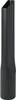 A black vacuum cleaner crevice tool nozzle. Produktbild-Vorschau
