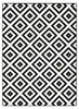 BCF Tapis Morad RUTA diamants, géométrique - noir / crème Voir les images du produit 2
