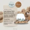 Windlicht aus recyceltem Glas auf Wurzelholz - Produktbild-Vorschau 9