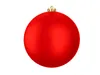 A red Christmas ornament on a white background. Voir les images du produit