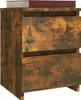 vidaXL Nachttisch Räuchereiche 30x30x40 cm Holzwerkstoff Produktbild-Vorschau 8