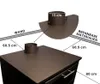 Kaminofen Holzofen Wasserführend Zvezda GF VR 16 Backofen Produktbild-Vorschau 7