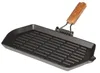 Gusseiserne Pfanne MUSTANG, 21 x 35 cm Produktbild-Vorschau 1